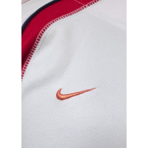 Vtg Nike MLB St Louis Cardinals Medium Youth White Logo's Button National Jersey - Picture 11 of 14